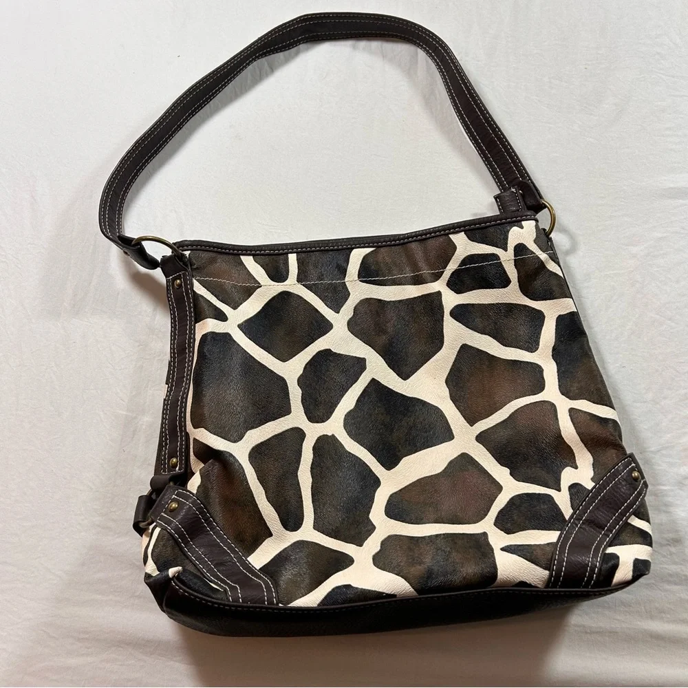 Giraffe Print Women's Bag Set - Picture 9 of 14